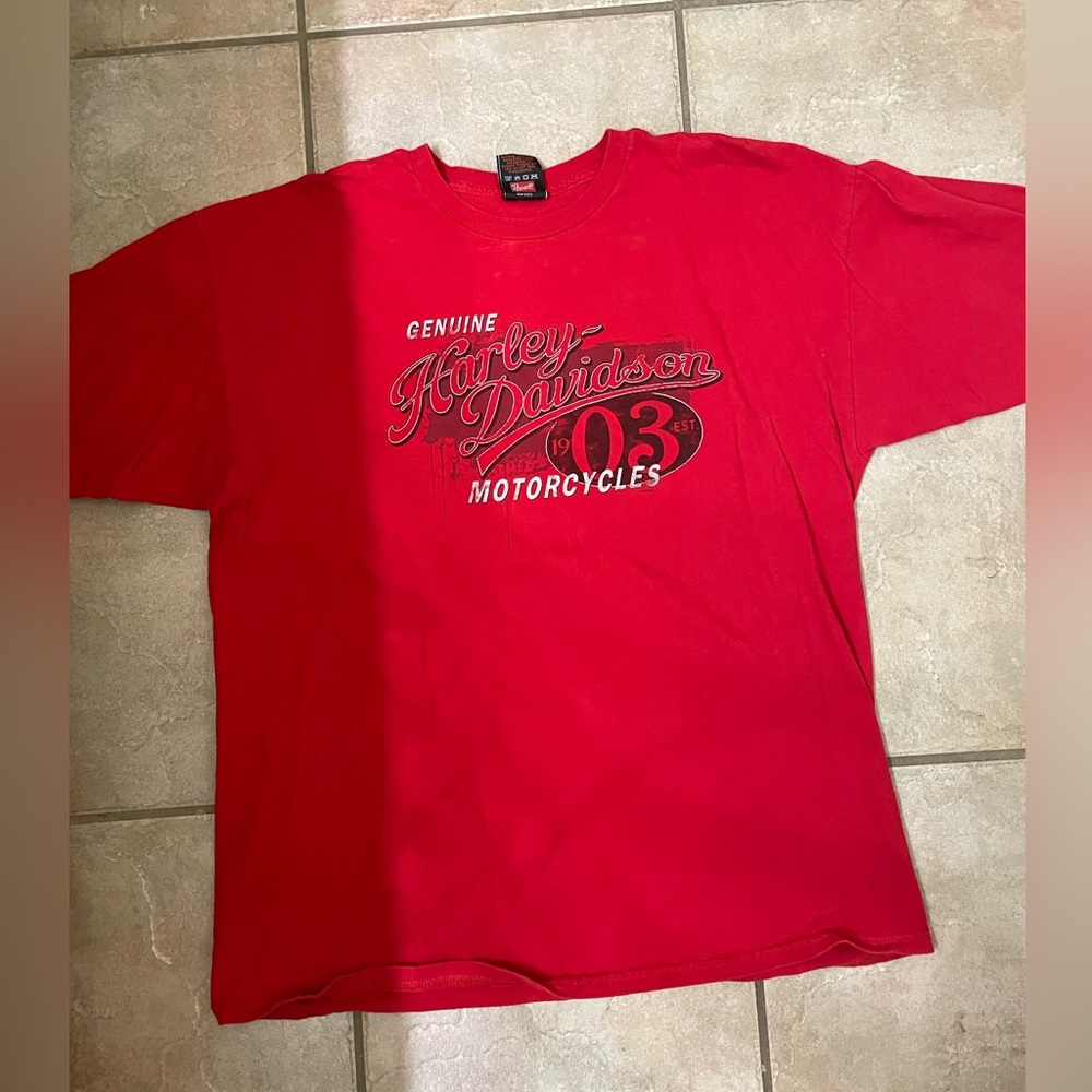 Men’s short sleeve vintage Harley shirt